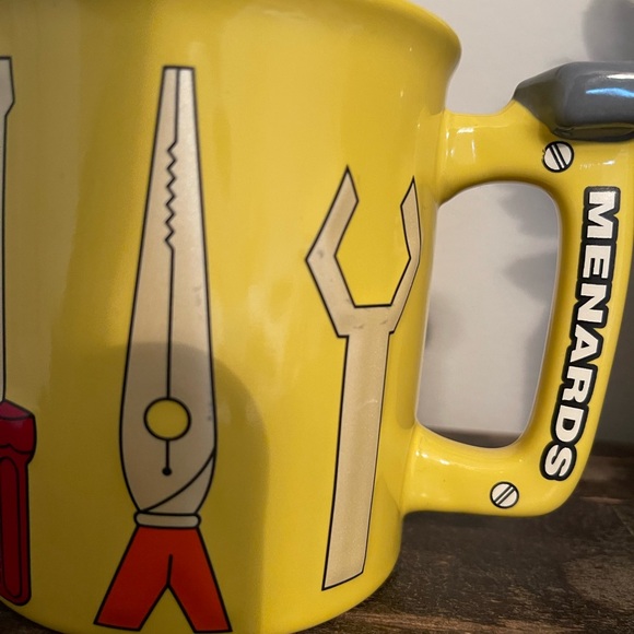 Yellow Menards Multi-tool Mug - Picture 5 of 7